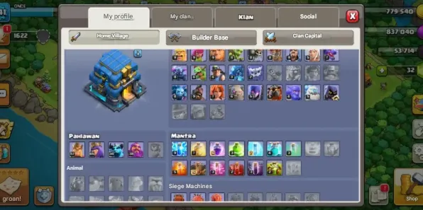 COC174 Max TH12 War Base | BK 57 AQ 65 Minion Prince 35 Warden 48 Skin | Max Defense & Almost Max Troops | 5 Builders 